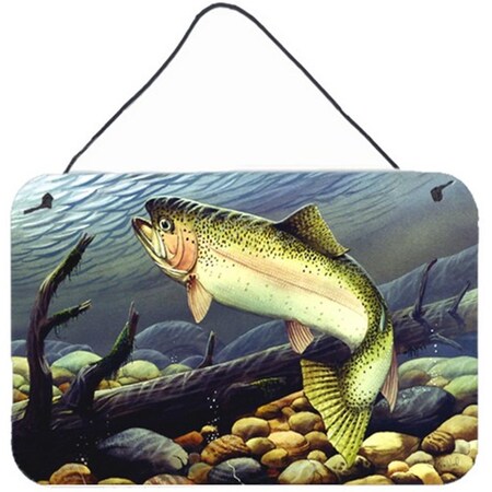 Carolines Treasures Rainbow Trout Wall and Door Hanging Prints PTW2039DS812
